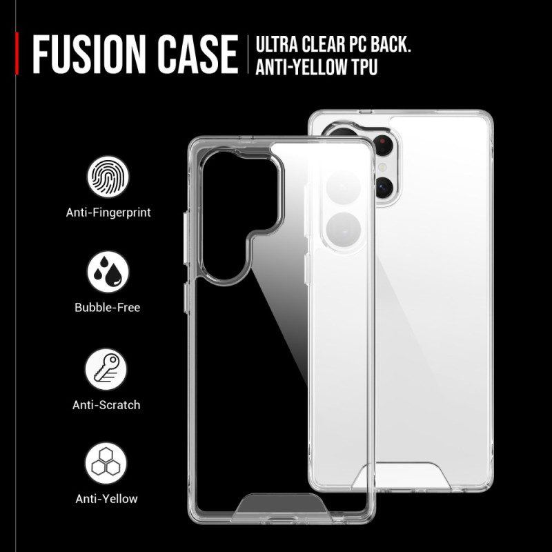 Skal För Samsung Galaxy S25 Ultra 5g Transparent Fusion