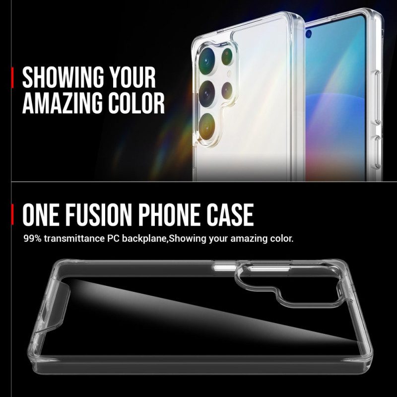 Skal För Samsung Galaxy S25 Ultra 5g Transparent Fusion