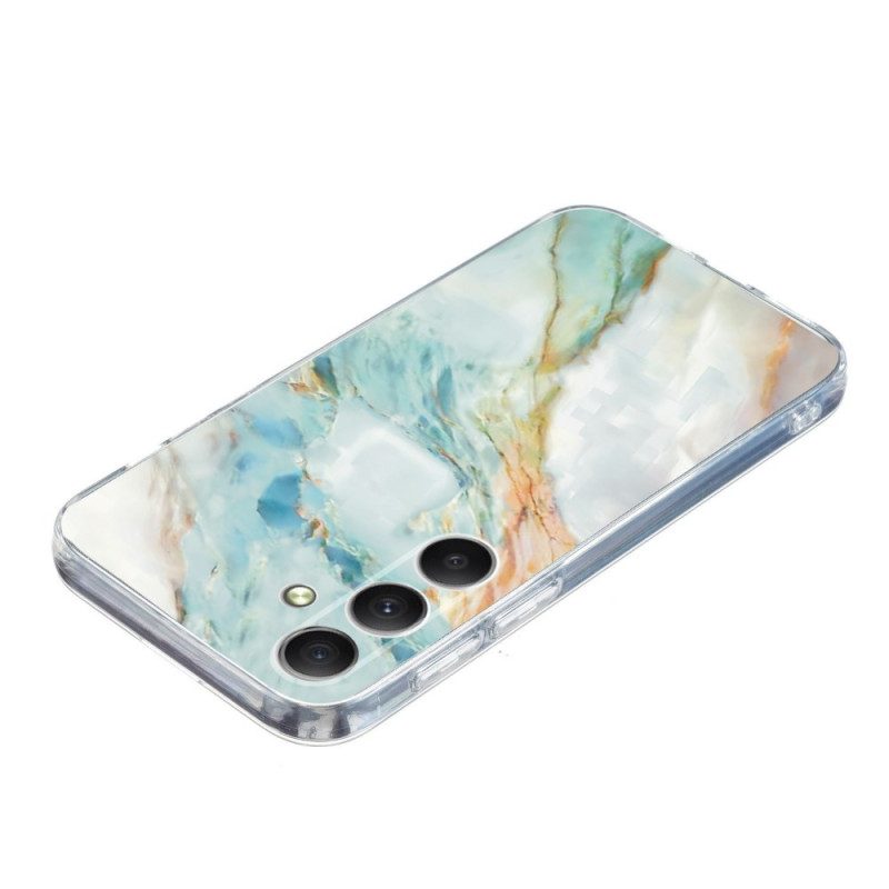 Skal För Samsung Galaxy S26 Grön Marmor