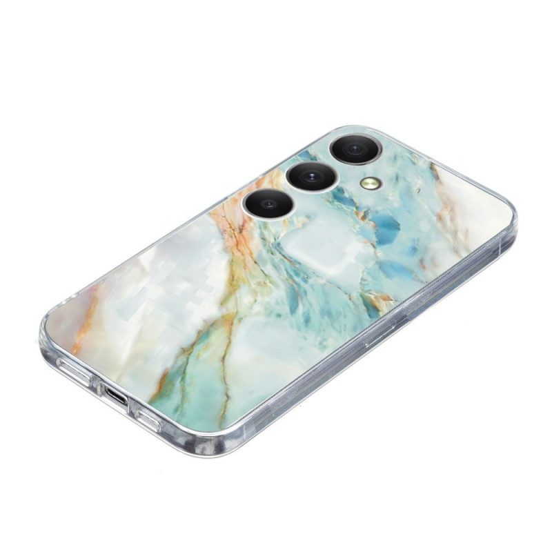 Skal För Samsung Galaxy S26 Grön Marmor