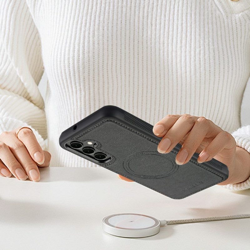 Skal För Samsung Galaxy S26 Magnetisk Lädereffekt Lc.imeeke