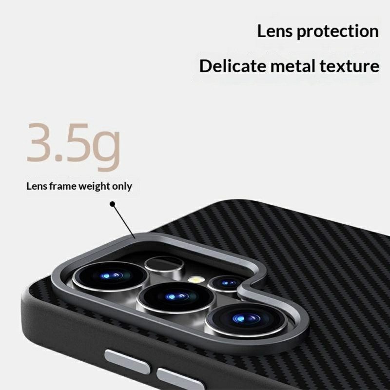 Skal För Samsung Galaxy S26 Plus Abeel Magnetiskt Fäste I Kolfiber