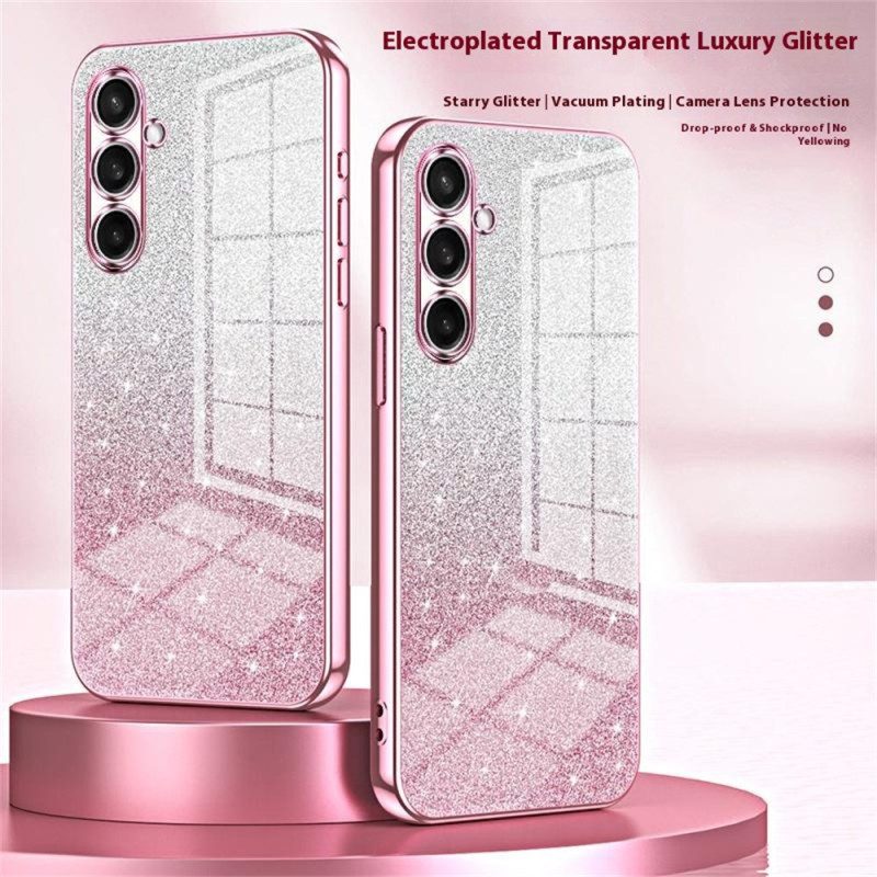 Skal För Samsung Galaxy S26 Plus Tonad Glitter