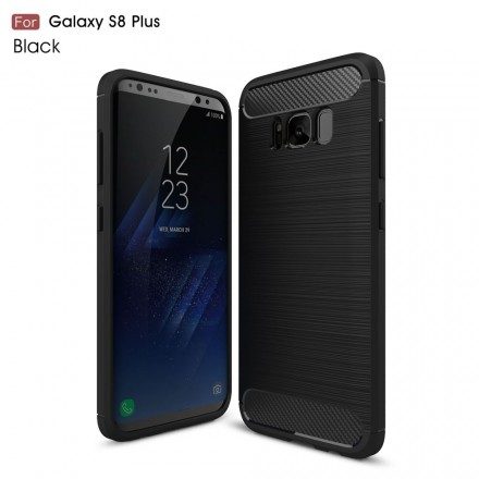 Skal För Samsung Galaxy S8 Plus Borstad Kolfiber