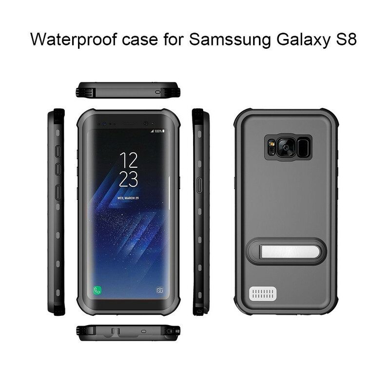 Skal För Samsung Galaxy S8 Vattentät Med Redpepper-stöd