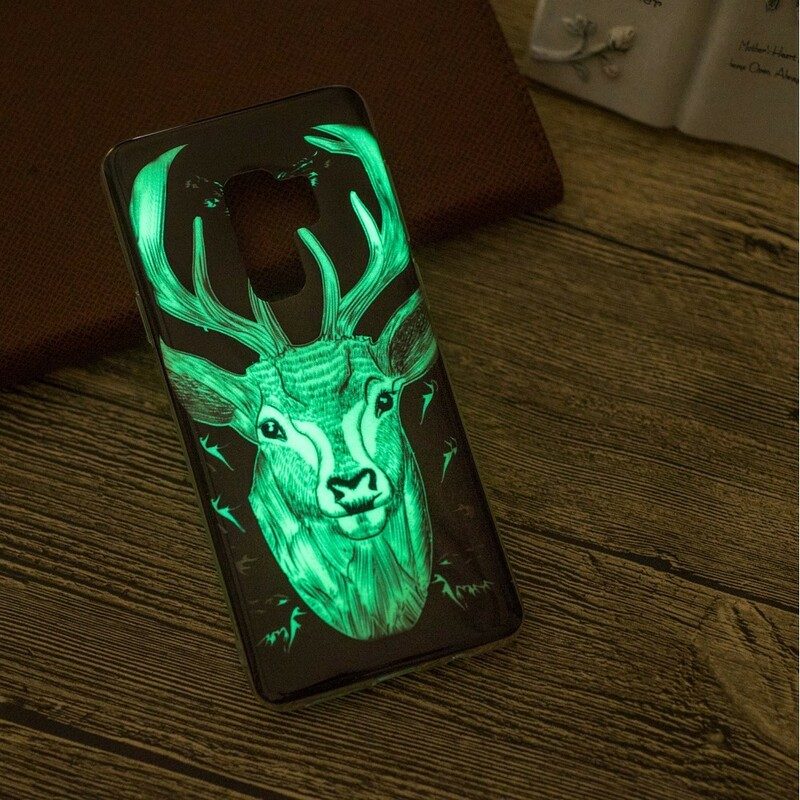 Skal För Samsung Galaxy S9 Fluorescerande Majestic Stag