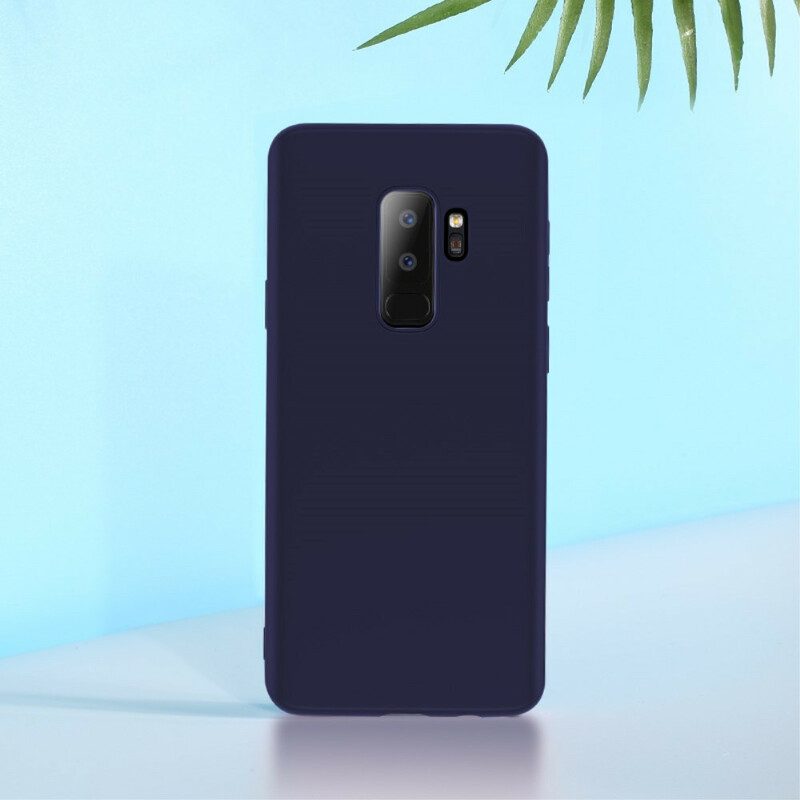 Skal För Samsung Galaxy S9 Plus X-level Flytande Silikon