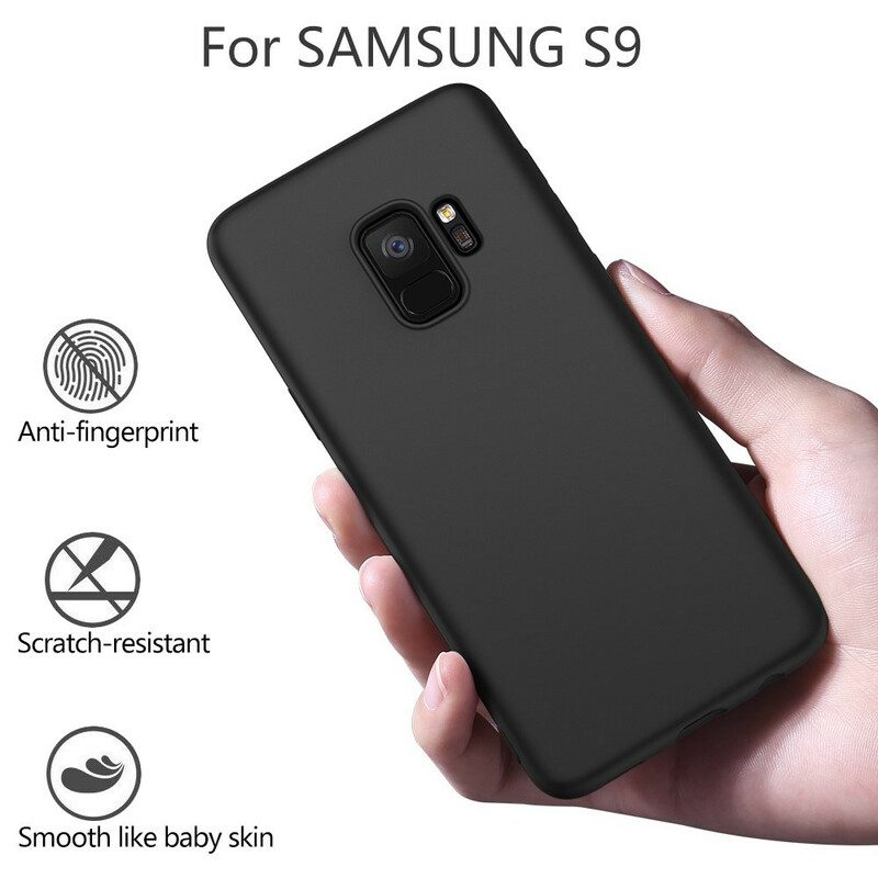 Skal För Samsung Galaxy S9 X-level Flytande Silikon