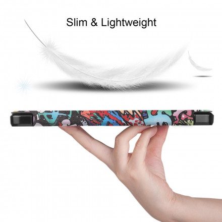 Skal För Samsung Galaxy Tab A7 Förbättrad Graffiti