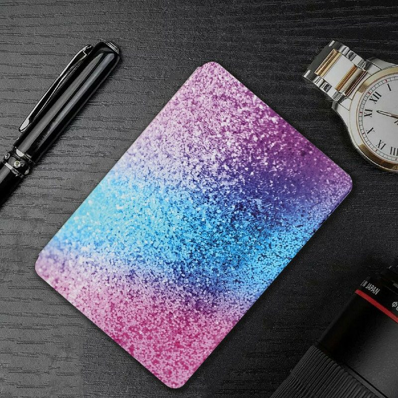 Skal För Samsung Galaxy Tab A7 Lite Två Snygga Glitterskikt