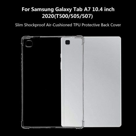 Skal För Samsung Galaxy Tab A7 Transparenta Förstärkta Hörn