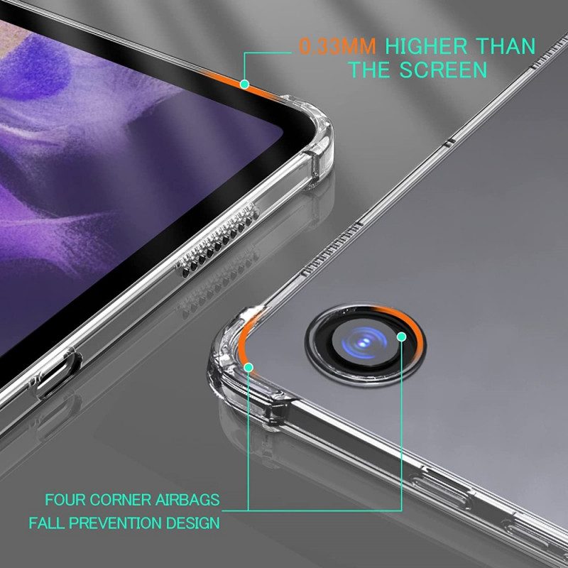 Skal För Samsung Galaxy Tab A8 Klar Silikon