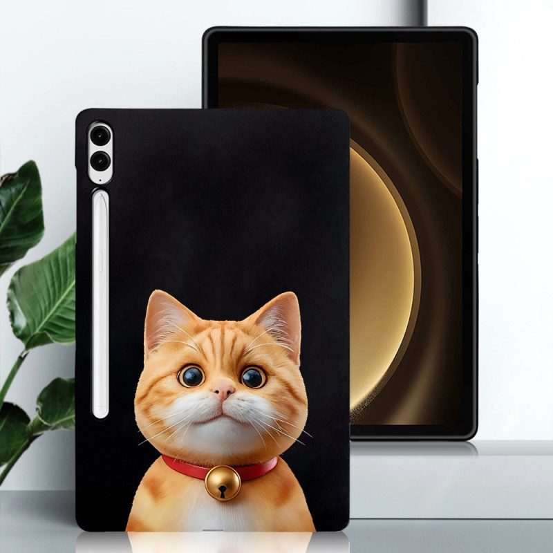 Skal För Samsung Galaxy Tab S10 Fe Plus Hållare För Kattpenna