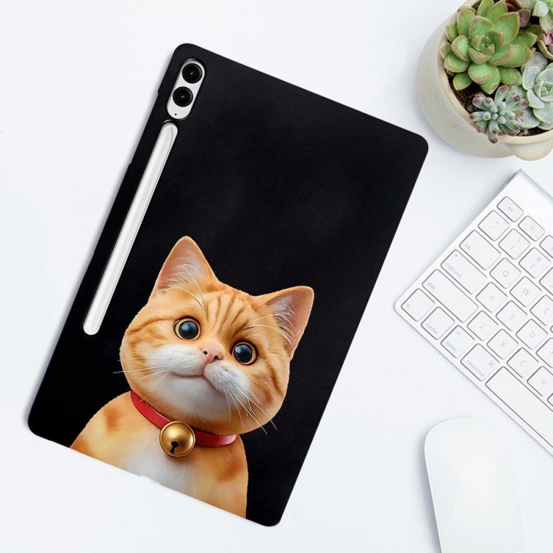 Skal För Samsung Galaxy Tab S10 Fe Plus Hållare För Kattpenna