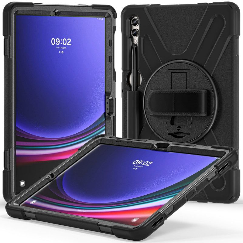 Skal För Samsung Galaxy Tab S10 Plus Rem Och Stativ