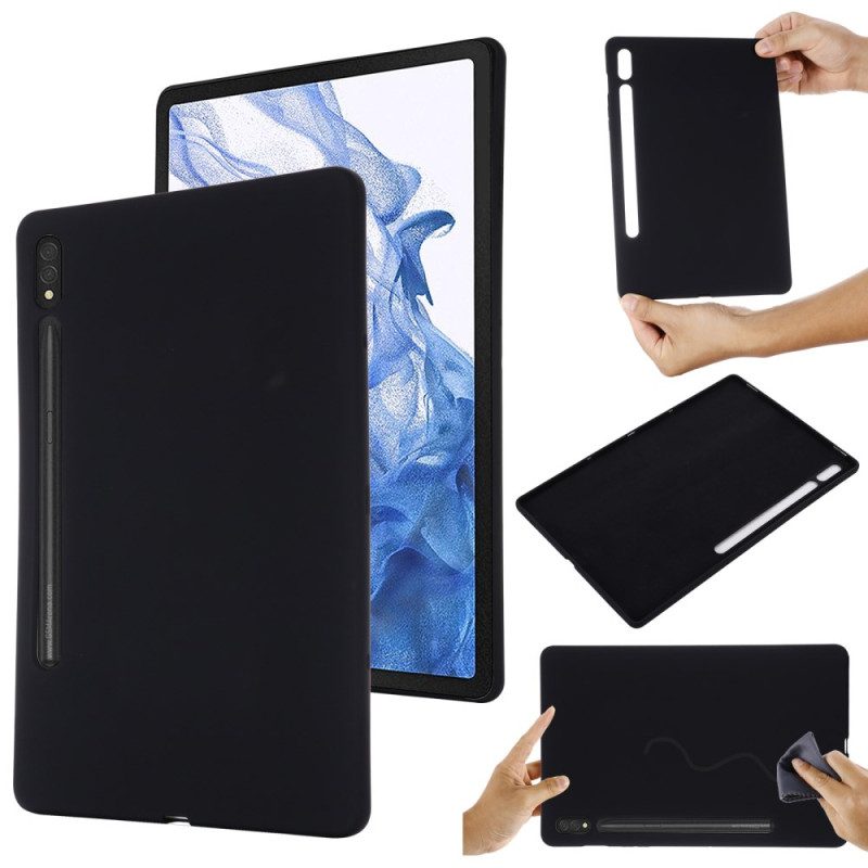 Skal För Samsung Galaxy Tab S10 Ultra Flytande Silikon