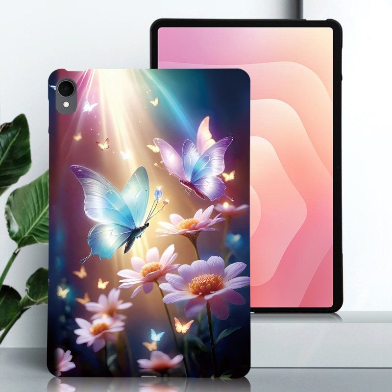 Skal För Samsung Galaxy Tab S11 Fjärilar I Ljuset