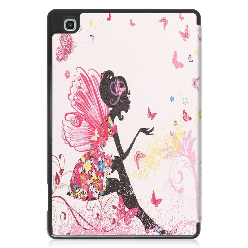Skal För Samsung Galaxy Tab S6 Lite Floral Fairy Pennhållare