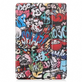 Skal För Samsung Galaxy Tab S6 Lite Graffiti Pennhållare