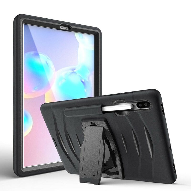 Skal För Samsung Galaxy Tab S6 Skyddsfodral Stötfångarskydd Med Fäste