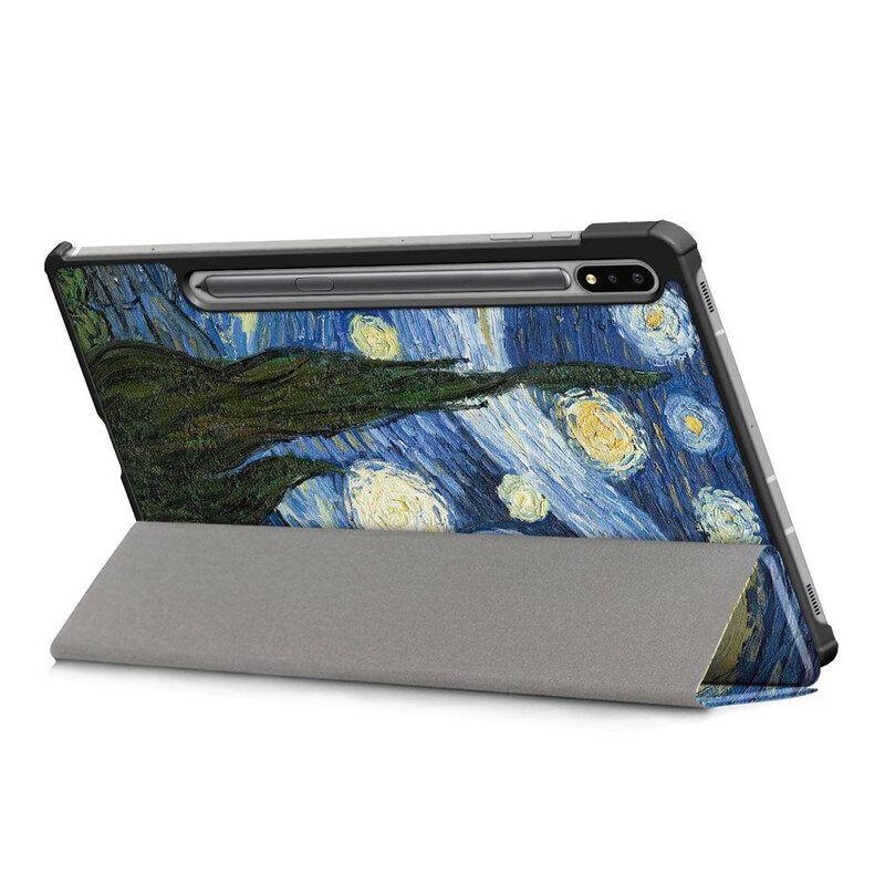 Skal För Samsung Galaxy Tab S7 FE Förbättrad Van Gogh