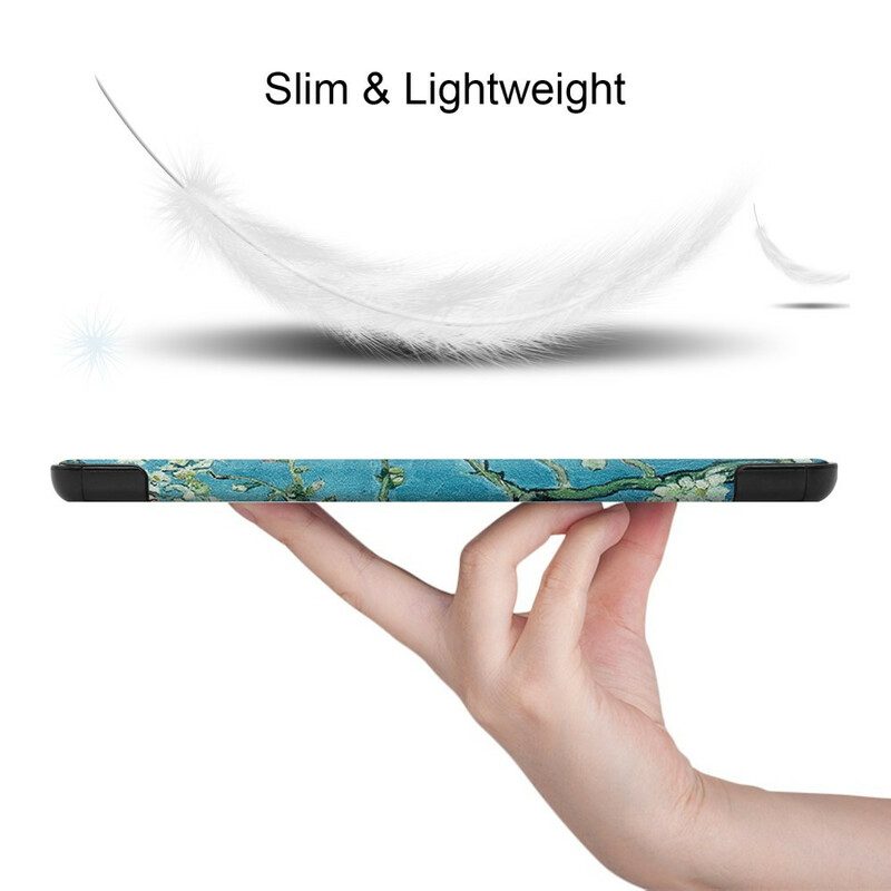 Skal För Samsung Galaxy Tab S7 FE Grenar Stylushållare