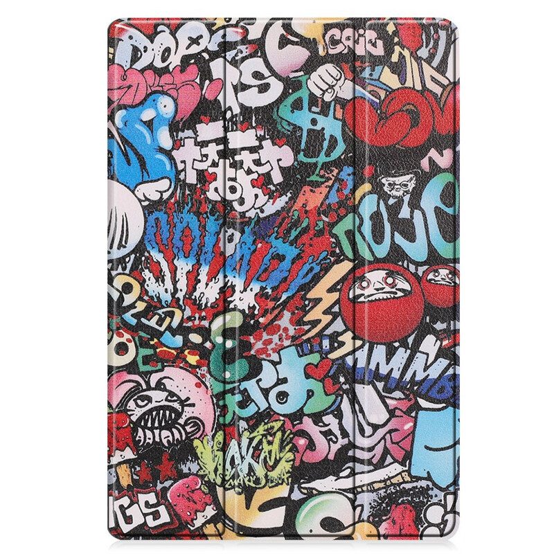 Skal För Samsung Galaxy Tab S7 Plus / Tab S8 Plus Förbättrad Graffiti