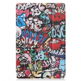 Skal För Samsung Galaxy Tab S7 Plus / Tab S8 Plus Graffiti Pennhållare