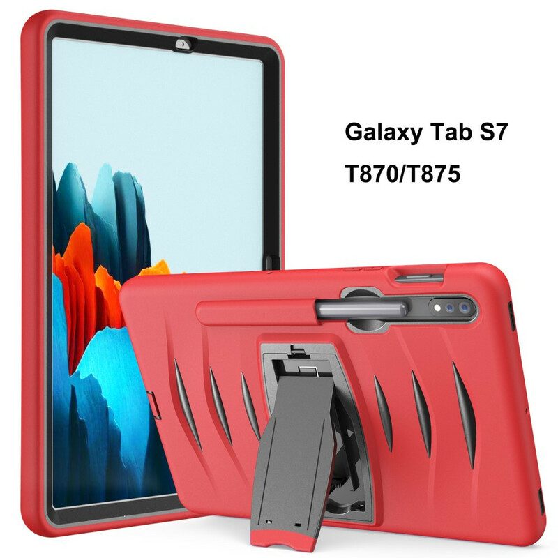 Skal För Samsung Galaxy Tab S7 / Tab S8 Skyddsfodral Stötfångarskydd Med Fäste