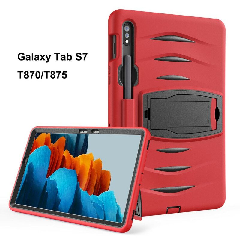 Skal För Samsung Galaxy Tab S7 / Tab S8 Skyddsfodral Stötfångarskydd Med Fäste