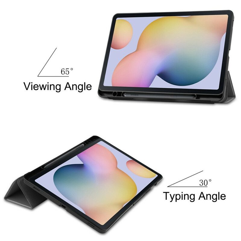 Skal För Samsung Galaxy Tab S7 / Tab S8 Trifold Stylus Hållare