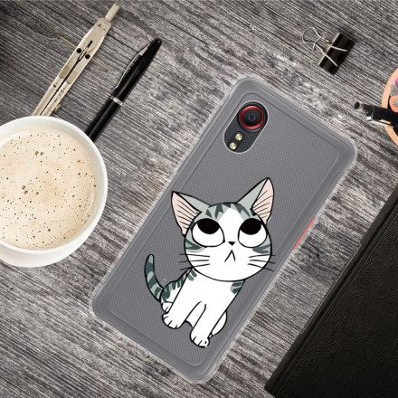 Skal För Samsung Galaxy XCover 5 Härlig Katt