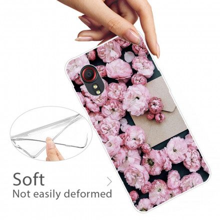 Skal För Samsung Galaxy XCover 5 Intensiva Blommor