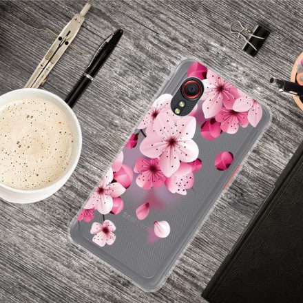 Skal För Samsung Galaxy XCover 5 Små Rosa Blommor