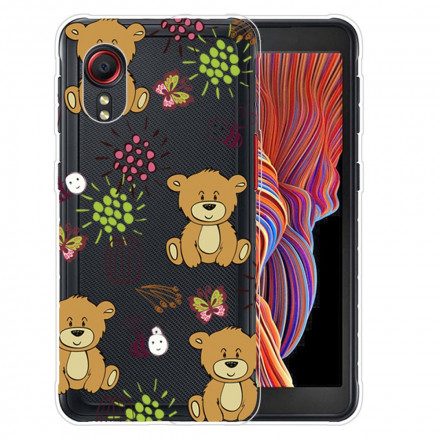 Skal För Samsung Galaxy XCover 5 Teddy Bears Top