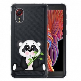 Skal För Samsung Galaxy XCover 5 Transparent Sad Panda