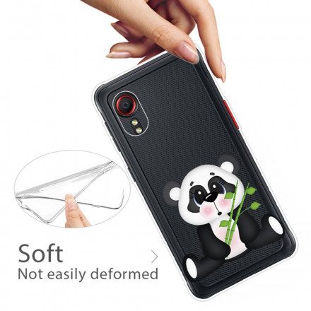 Skal För Samsung Galaxy XCover 5 Transparent Sad Panda