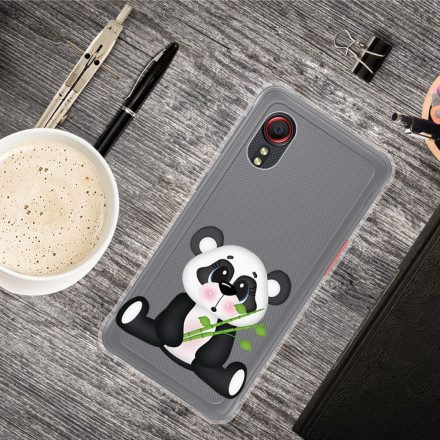 Skal För Samsung Galaxy XCover 5 Transparent Sad Panda