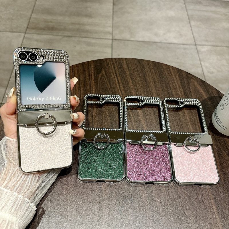 Skal För Samsung Galaxy Z Flip 7 Fe Fiskfjällstextur