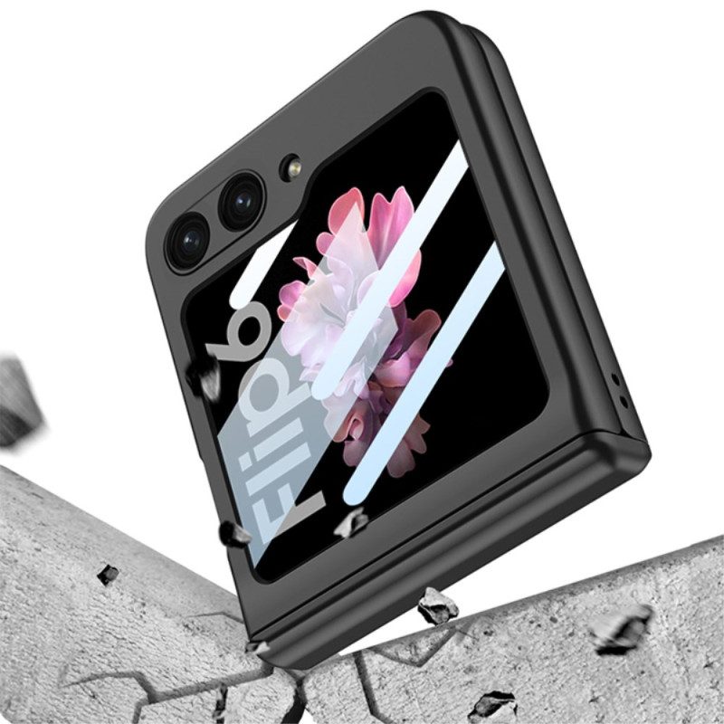 Skal För Samsung Galaxy Z Flip 7 Fe Gkk Magnetiskt Gångjärn Och Litet Skärmskydd