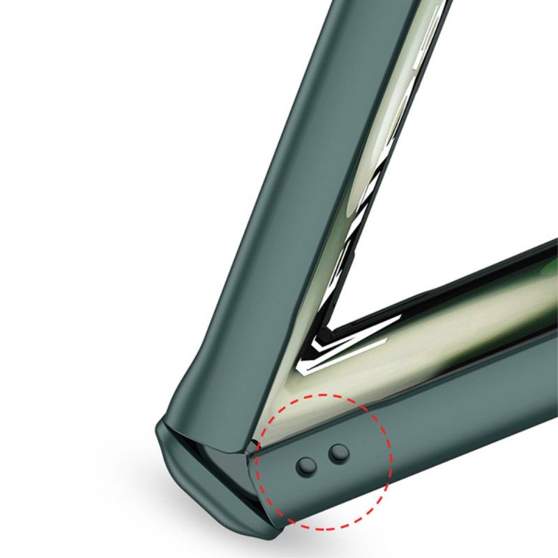 Skal För Samsung Galaxy Z Flip 7 Fe Gkk Magnetiskt Gångjärn Och Litet Skärmskydd