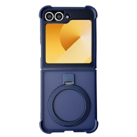 Skal För Samsung Galaxy Z Flip 7 Fe Inbyggt Magnetiskt Stativ