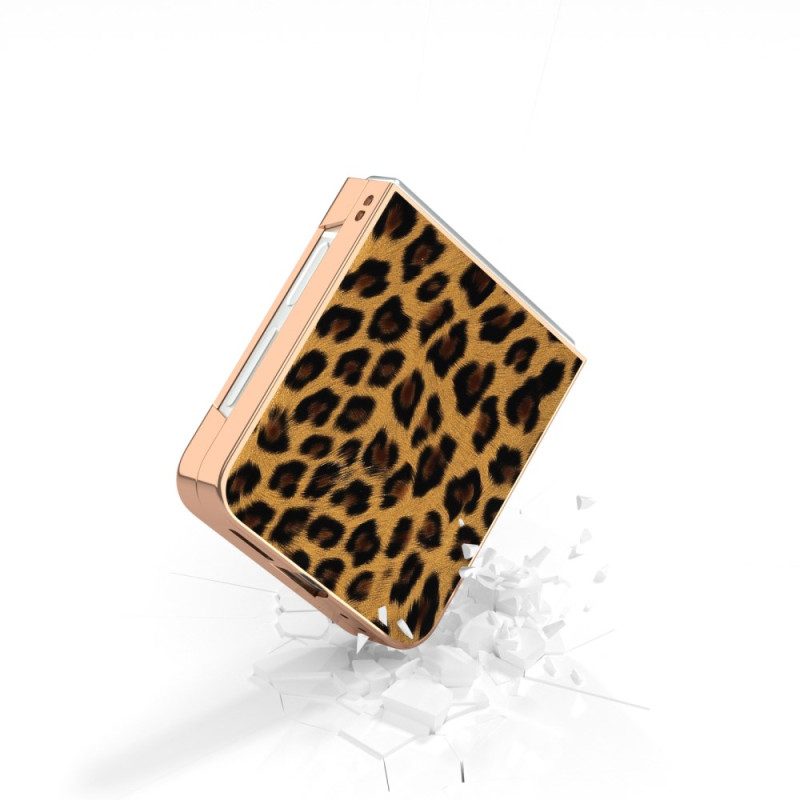 Skal För Samsung Galaxy Z Flip 7 Fe Leoparddesign