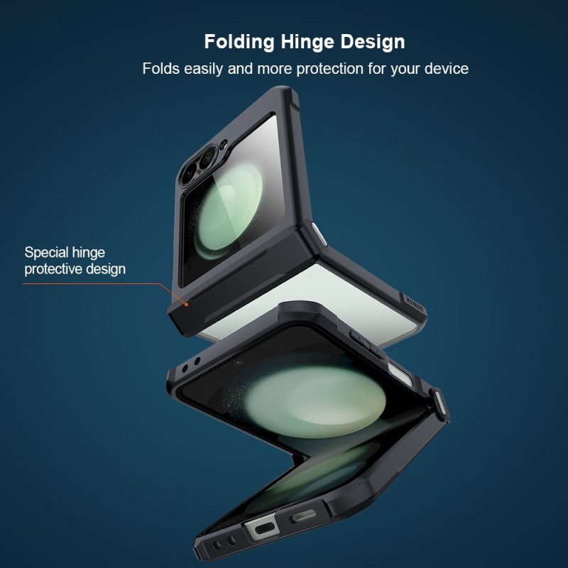 Skal För Samsung Galaxy Z Flip 7 Fe Litet Skärmskydd På Baksidan Xundd