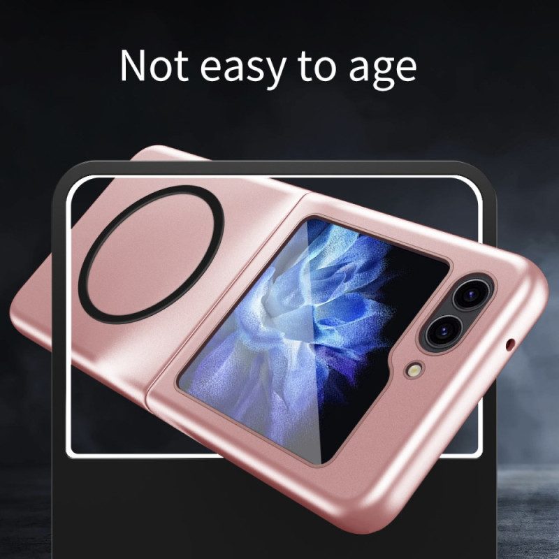 Skal För Samsung Galaxy Z Flip 7 Fe Metallisk Effekt Magsafe-kompatibel