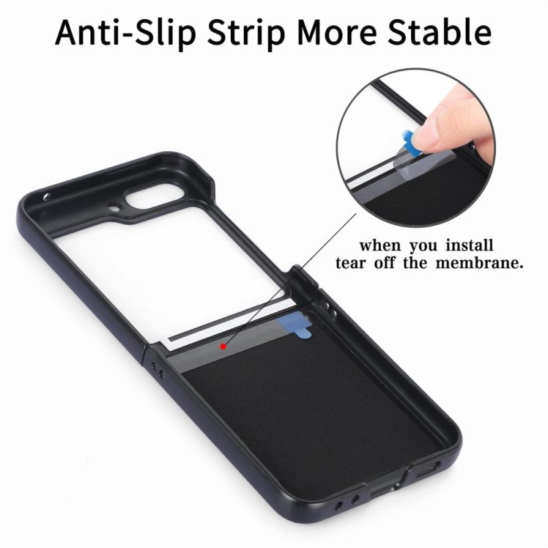 Skal För Samsung Galaxy Z Flip 7 Fe Stativ Och Korthållare
