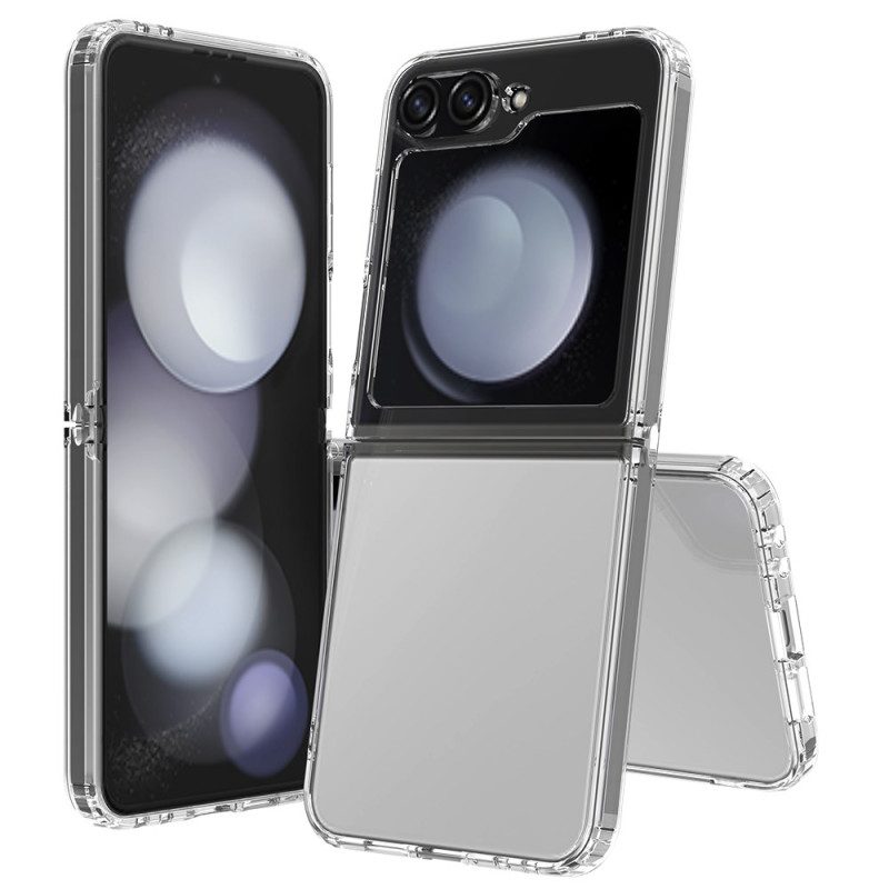 Skal För Samsung Galaxy Z Flip 7 Fe Transparent Design I Ett Stycke