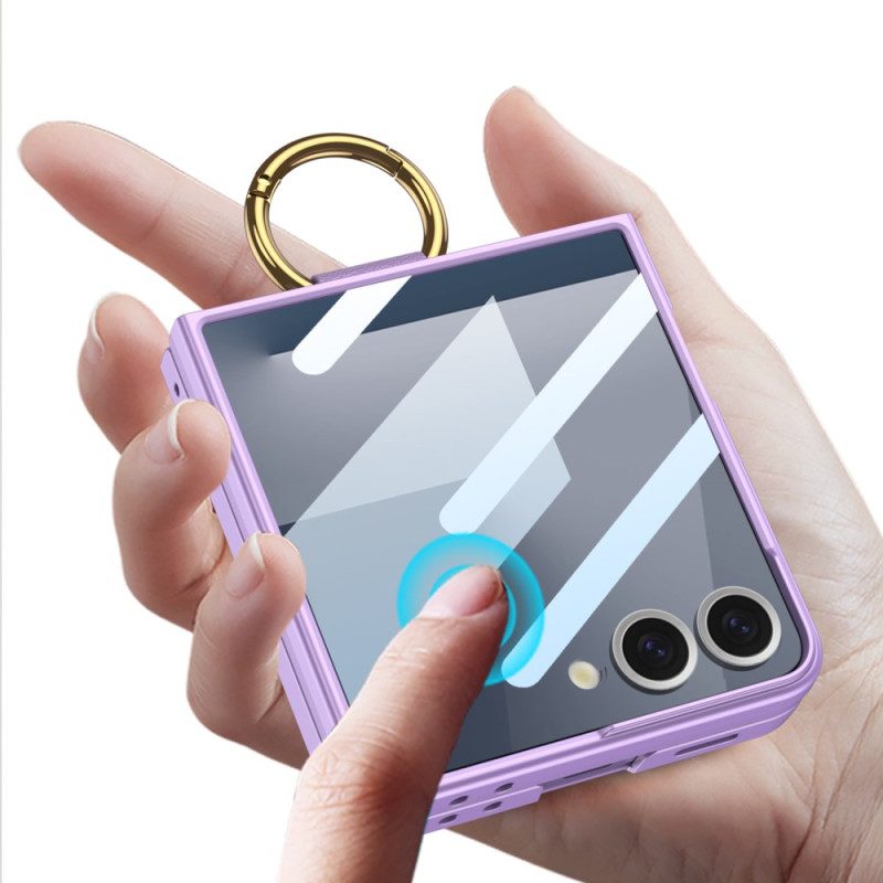Skal För Samsung Galaxy Z Flip 7 Gkk Ringhållare