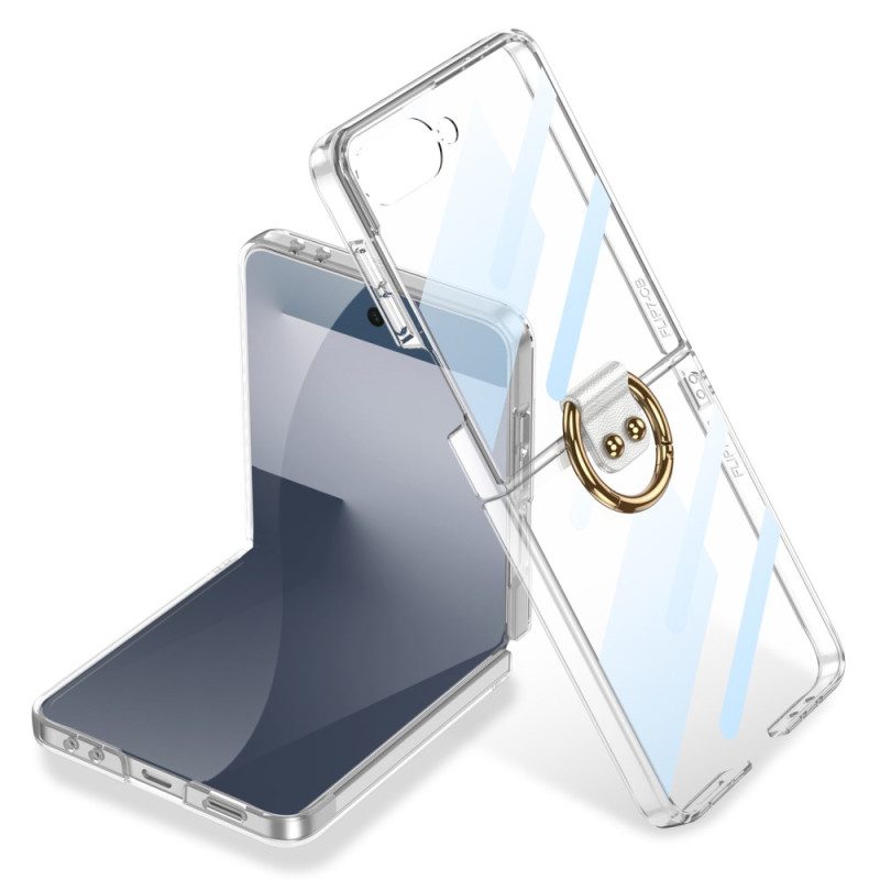 Skal För Samsung Galaxy Z Flip 7 Gkk-skärmskydd Och Ringhållare