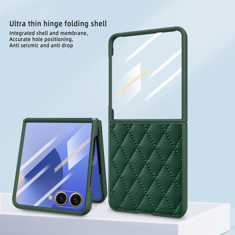Skal För Samsung Galaxy Z Flip 7 Slim Quilted